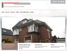 Tablet Screenshot of bouwadviesdebraal.nl